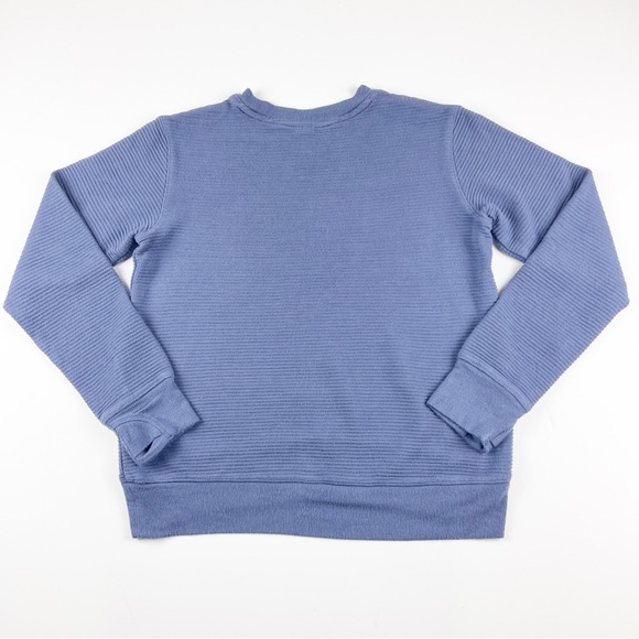 Athleta Girl Stormy Skies Crunch Time Sweatshirt XL 14 - Picture 2 of 6